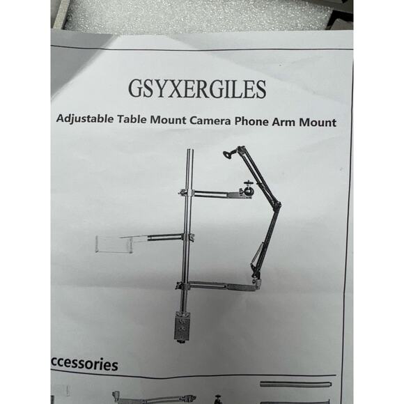 Camera Mount with flexible arm - Picture 6 of 7